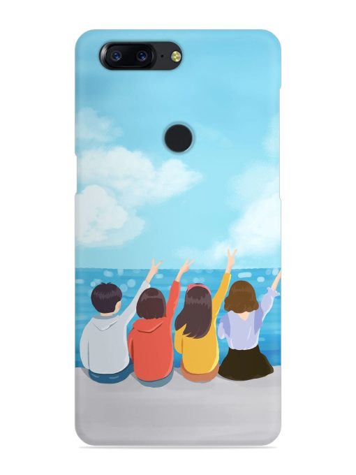 Happy Kids Snap Case for Oneplus 5T