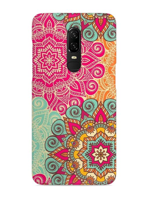 Mandala Seamless Snap Case for Oneplus 6 Zapvi