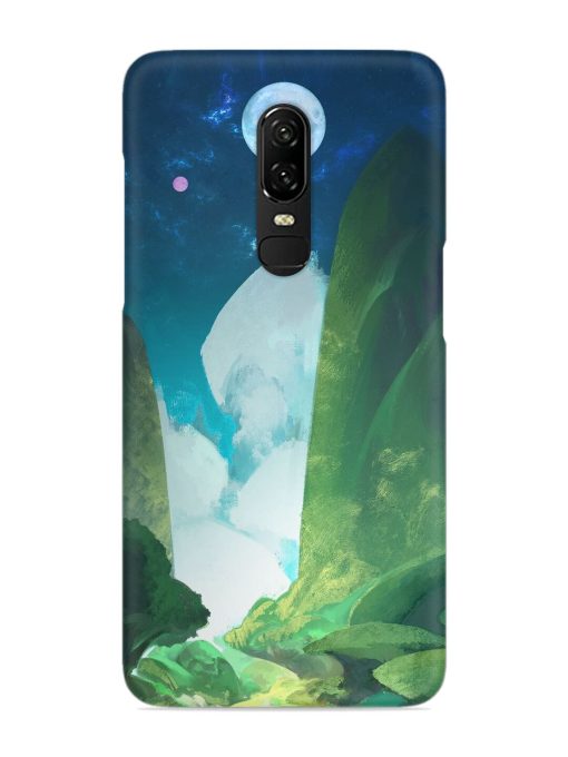 Abstract Art Of Nature Snap Case for Oneplus 6 Zapvi