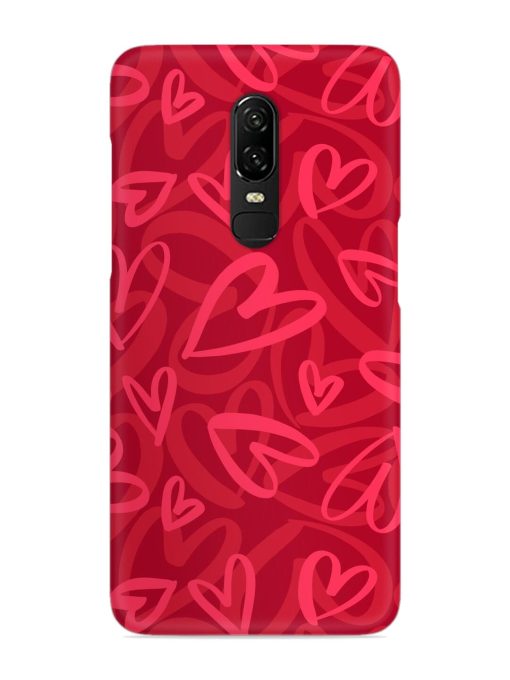 Seamless Romantic Pattern Snap Case for Oneplus 6