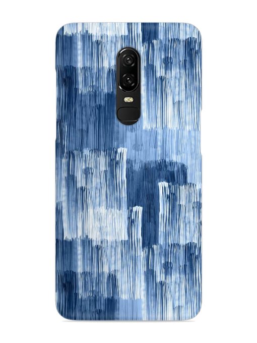 Abstract Pattern Stripes Snap Case for Oneplus 6 Zapvi