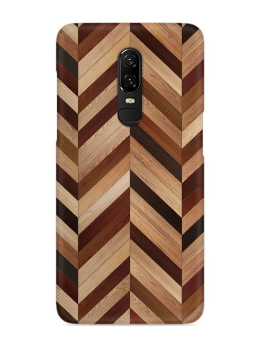 Seamless Wood Parquet Snap Case for Oneplus 6