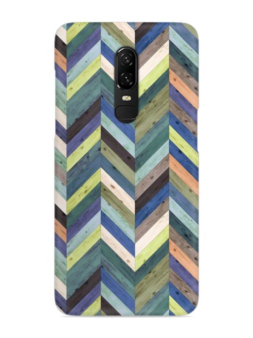 Chevron Random Color Snap Case for Oneplus 6