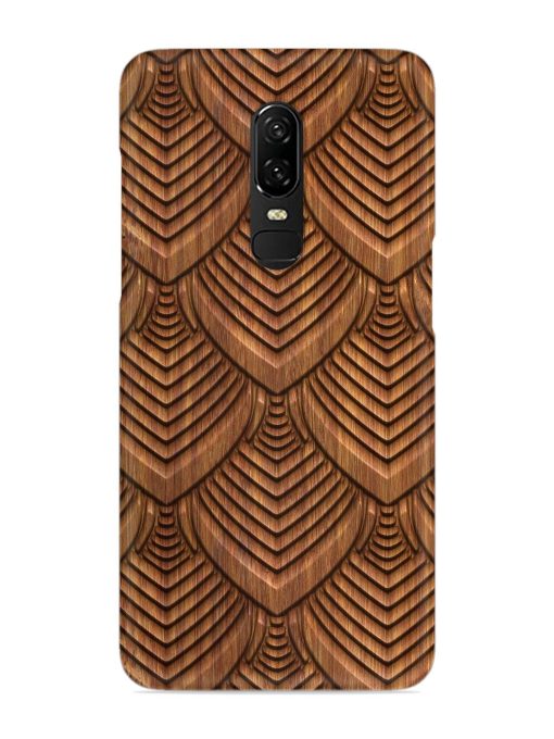 Carved Pattern On Snap Case for Oneplus 6