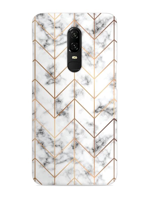 Vector Marble Texture Snap Case for Oneplus 6