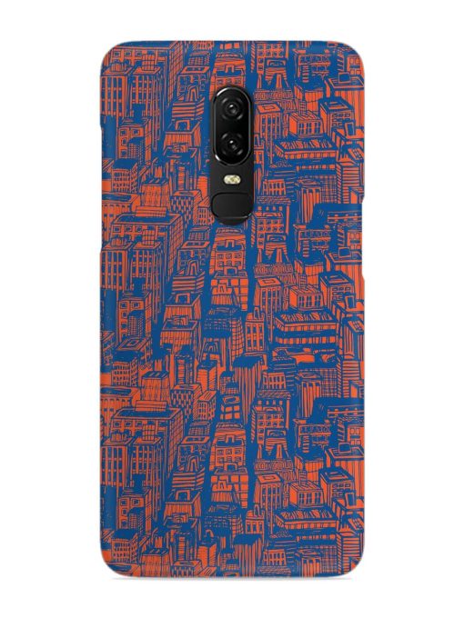 Hand Drawn Seamless Snap Case for Oneplus 6