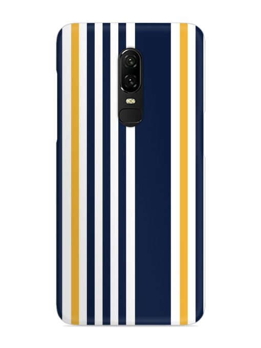 Seamless Stripe Pattern Snap Case for Oneplus 6