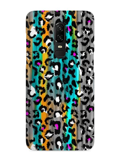 Mix Animal Skin Snap Case for Oneplus 6