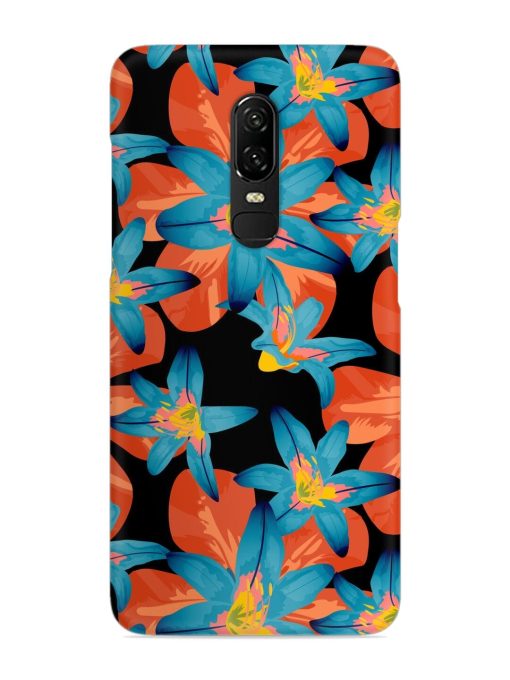 Philippine Flowers Seamless Snap Case for Oneplus 6