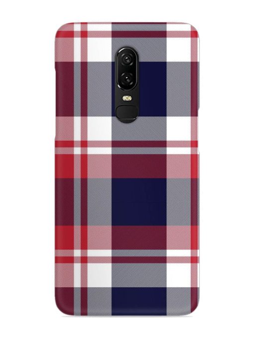 Classic Plaid Tartan Snap Case for Oneplus 6