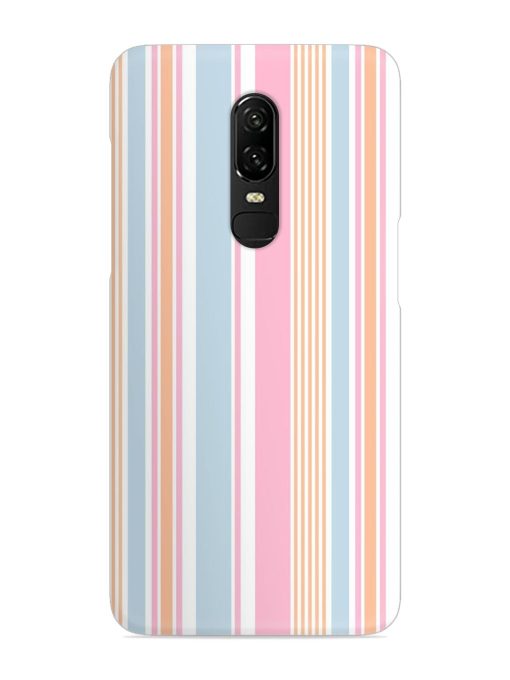 Stripe Seamless Pattern Snap Case for Oneplus 6