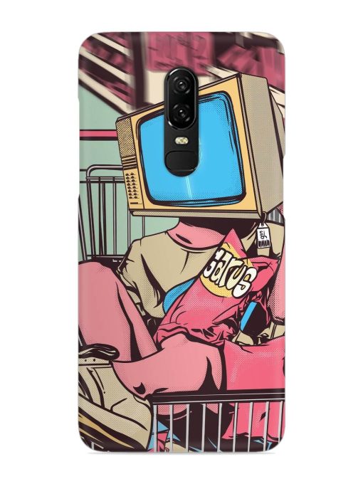 Toaster Oven Head Snap Case for Oneplus 6 Zapvi