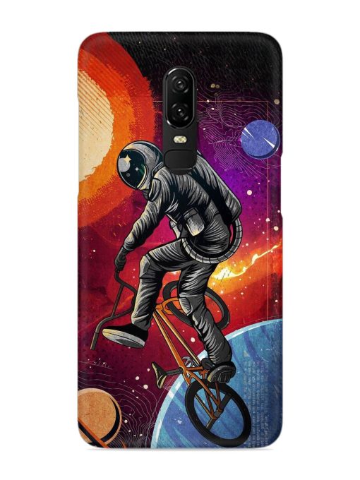 Super Eclipse Bmx Bike Snap Case for Oneplus 6 Zapvi