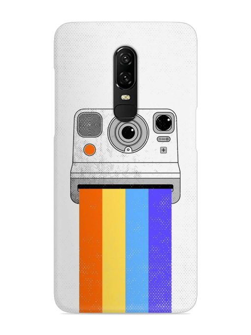 Retro Camera Art Snap Case for Oneplus 6 Zapvi