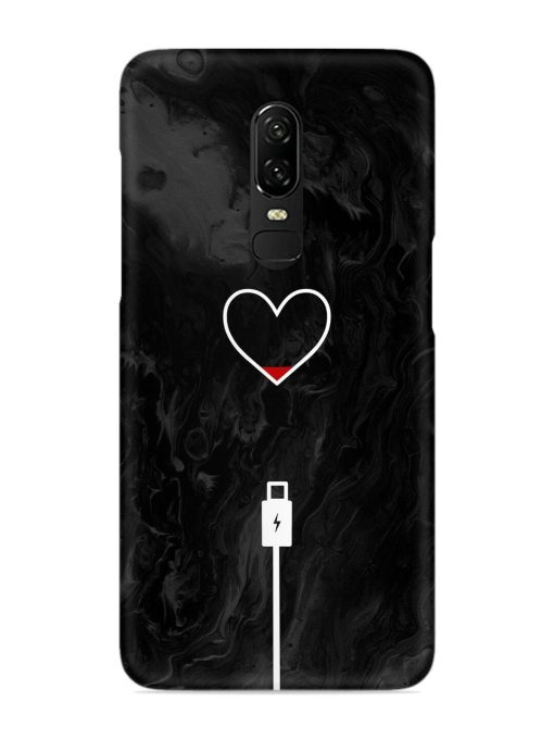 Heart Charging Vector Snap Case for Oneplus 6