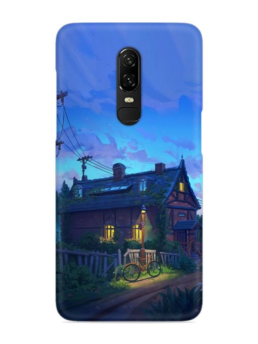 Beautiful Village House Snap Case for Oneplus 6 Zapvi