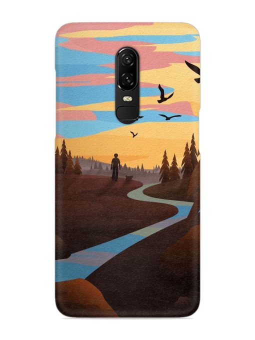 Natural Landscape Art Snap Case for Oneplus 6