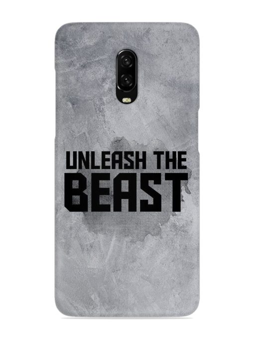 Unleash The Beast Snap Case for Oneplus 6T Zapvi