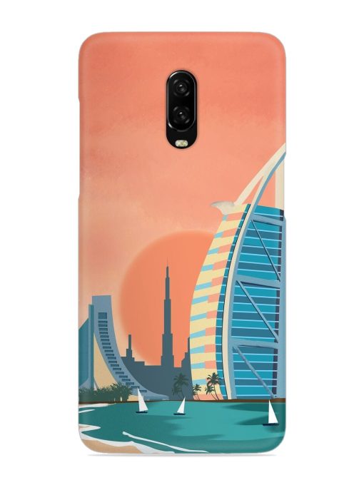 Dubai Architectural Scenery Snap Case for Oneplus 6T Zapvi