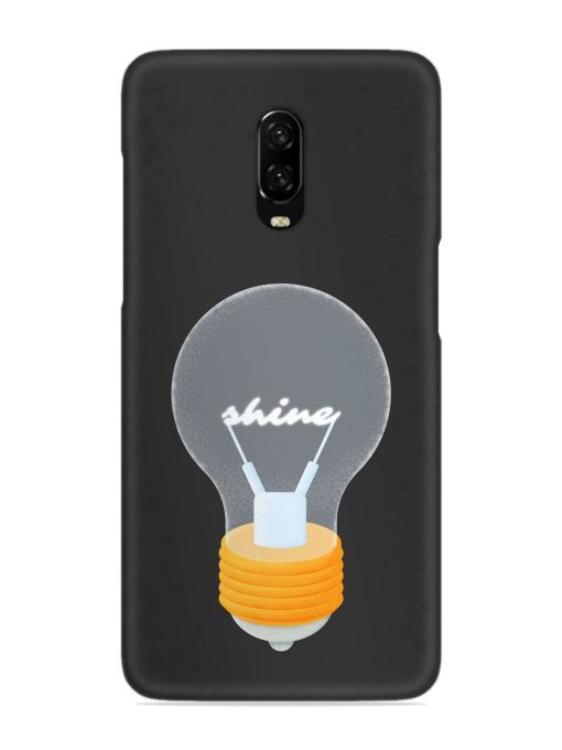 Bulb Background Snap Case for Oneplus 6T