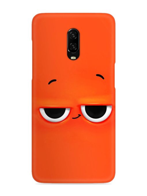 Smiley Face Snap Case for Oneplus 6T Zapvi