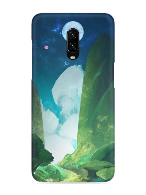 Abstract Art Of Nature Snap Case for Oneplus 6T Zapvi