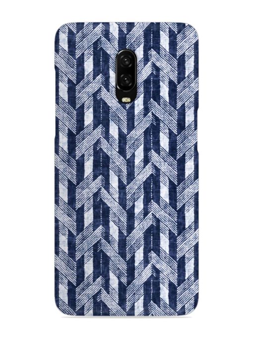 Abstract Herringbone Motif Snap Case for Oneplus 6T