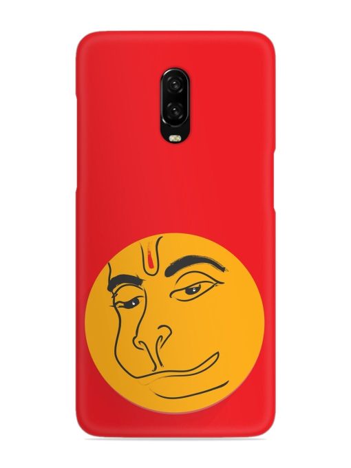 Lord Hanuman Vector Snap Case for Oneplus 6T Zapvi