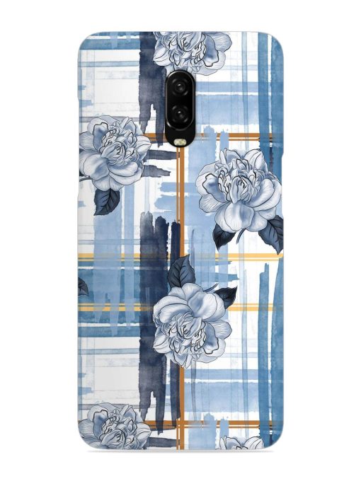 Watercolor Pattern Rose Snap Case for Oneplus 6T Zapvi