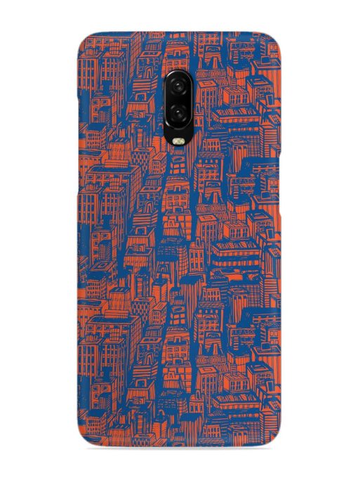 Hand Drawn Seamless Snap Case for Oneplus 6T Zapvi