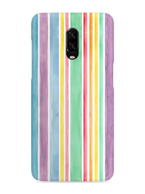 Hand Drawn Watercolor Snap Case for Oneplus 6T Zapvi