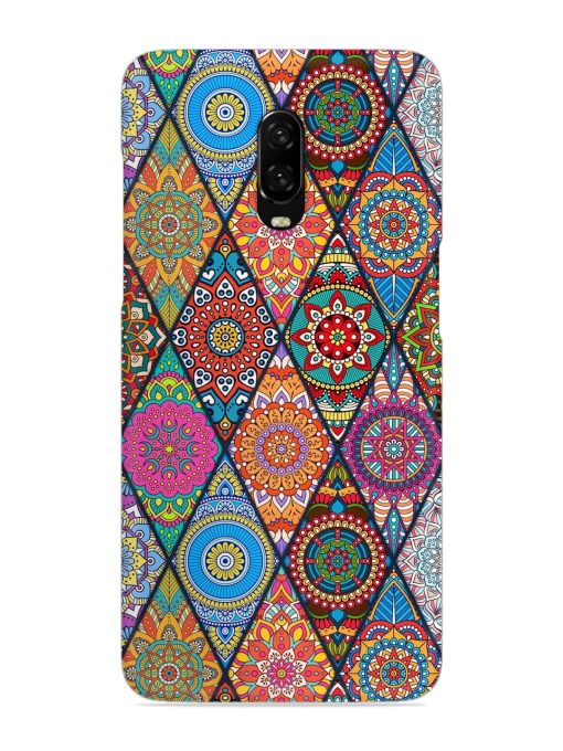 Seamless Tile Pattern Snap Case for Oneplus 6T Zapvi