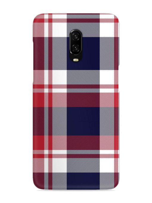 Classic Plaid Tartan Snap Case for Oneplus 6T Zapvi