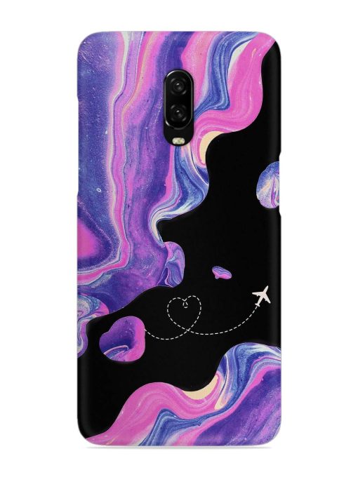 Glitter Art Snap Case for Oneplus 6T Zapvi