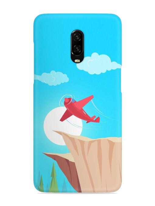 Small Planes In Flight Snap Case for Oneplus 6T