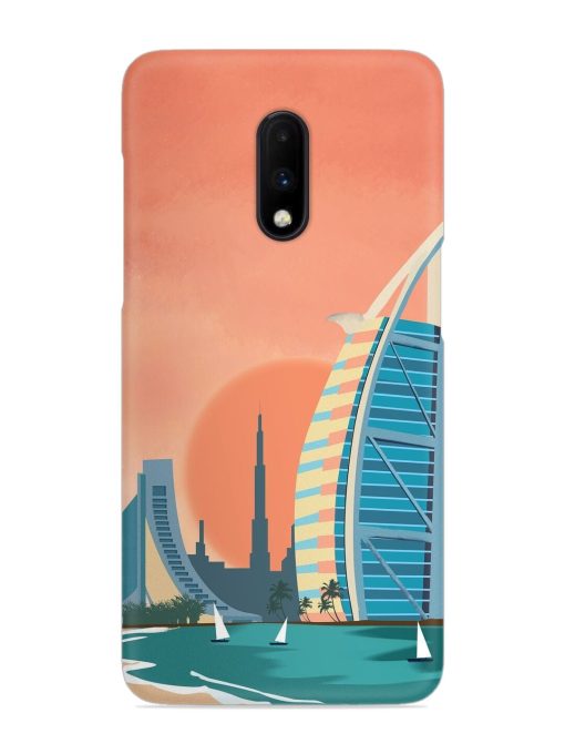 Dubai Architectural Scenery Snap Case for Oneplus 7 Zapvi