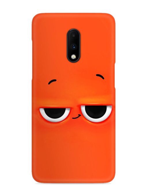 Smiley Face Snap Case for Oneplus 7 Zapvi