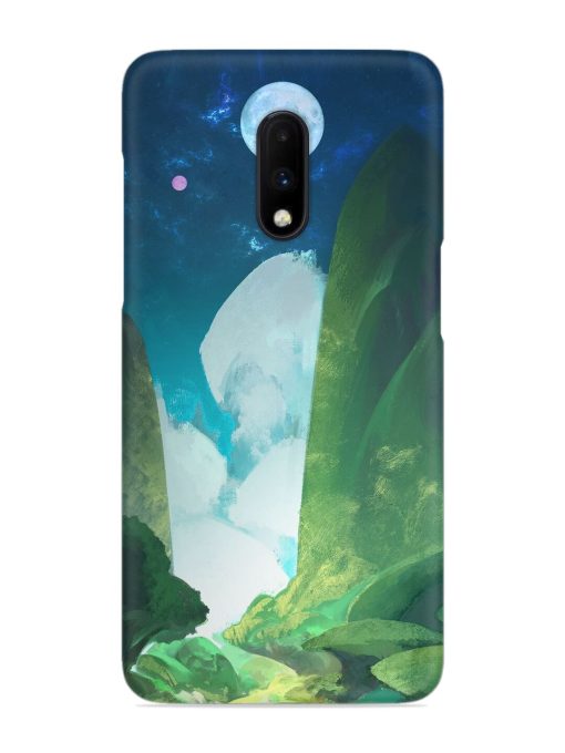 Abstract Art Of Nature Snap Case for Oneplus 7 Zapvi