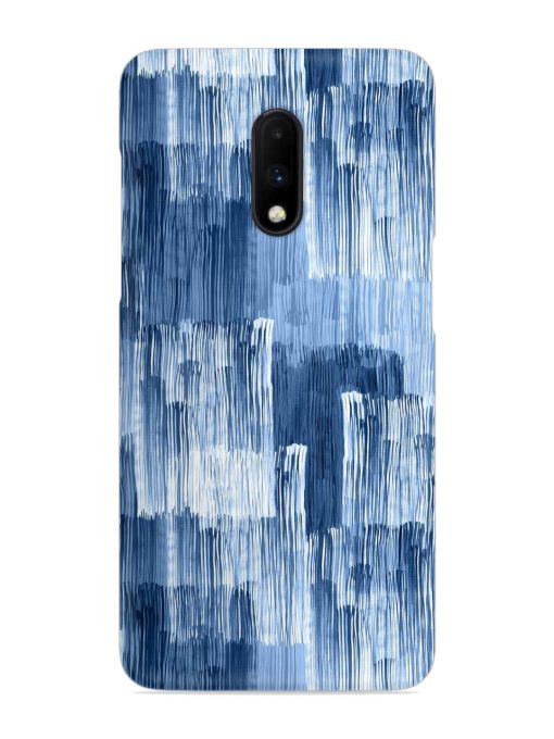 Abstract Pattern Stripes Snap Case for Oneplus 7 Zapvi