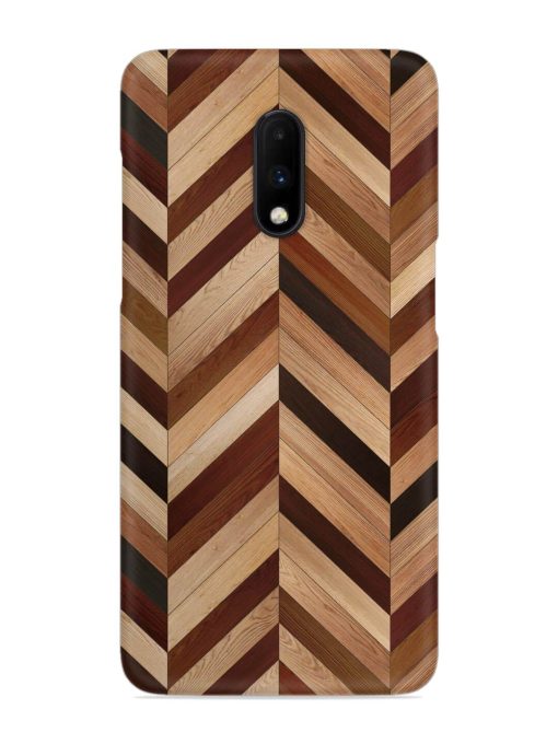 Seamless Wood Parquet Snap Case for Oneplus 7