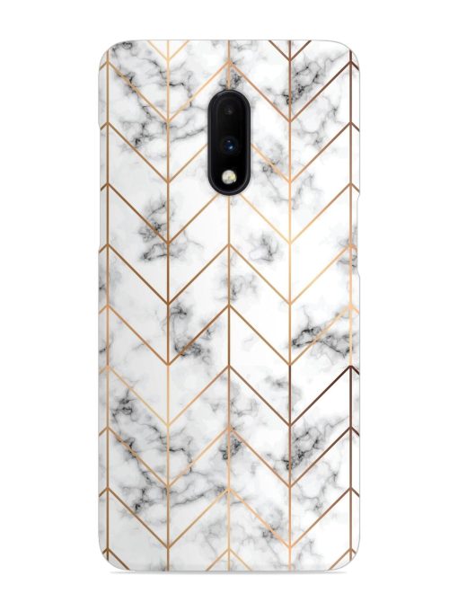 Vector Marble Texture Snap Case for Oneplus 7