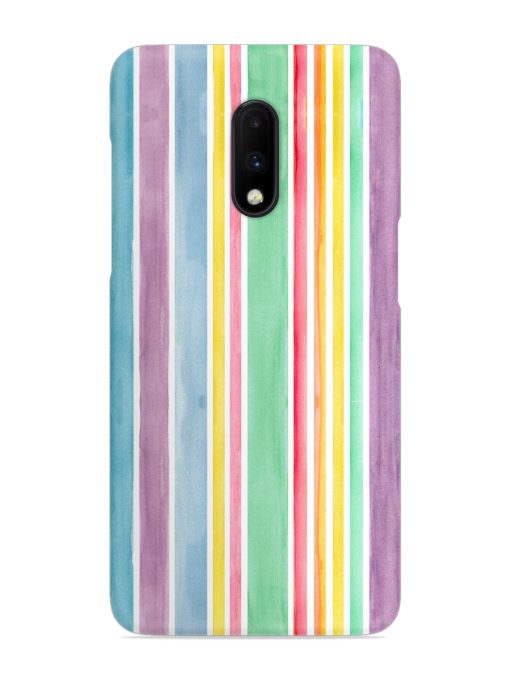 Hand Drawn Watercolor Snap Case for Oneplus 7