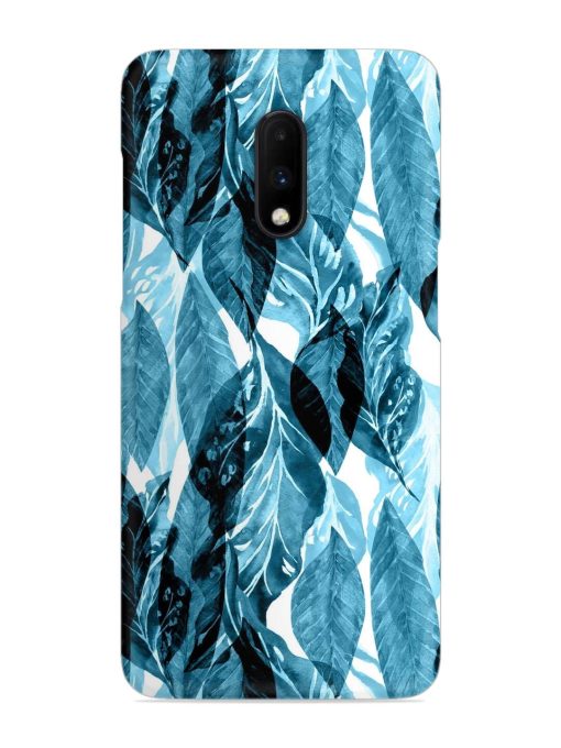 Leaves Pattern Jungle Snap Case for Oneplus 7