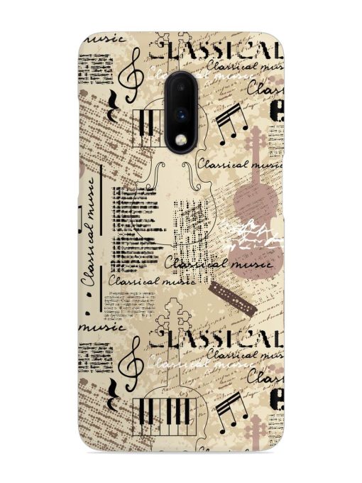 Classical Music Lpattern Snap Case for Oneplus 7