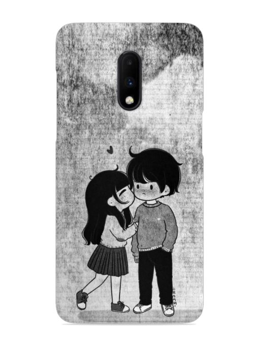 Couple Love Highlights Snap Case for Oneplus 7 Zapvi