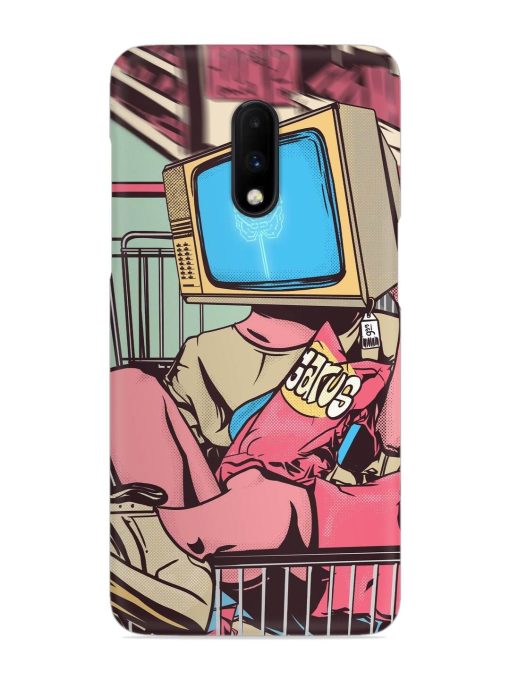 Toaster Oven Head Snap Case for Oneplus 7