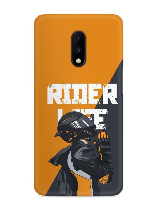 Rider Life Snap Case for Oneplus 7