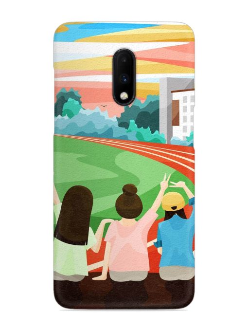 School Playground Snap Case for Oneplus 7