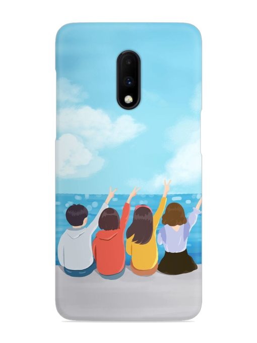 Happy Kids Snap Case for Oneplus 7 Zapvi