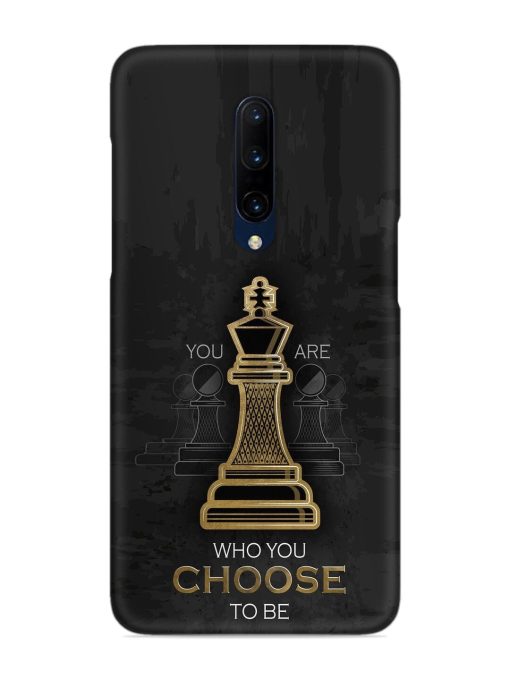 You Are Who Choose To Be Snap Case for Oneplus 7 Pro Zapvi